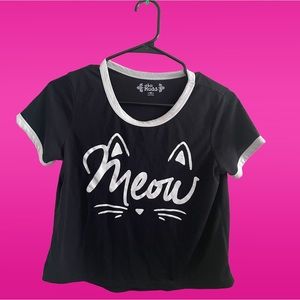 Girls Mudd Meow shirt size 16